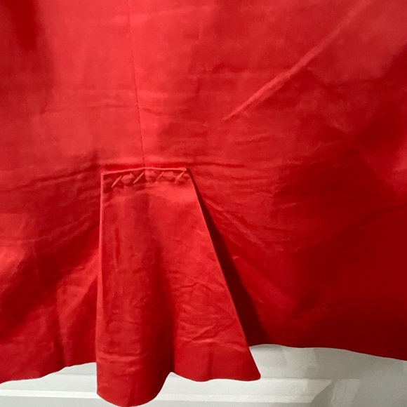 Patrizia Luca Milano orange cotton cocktail dress - Picture 5 of 8